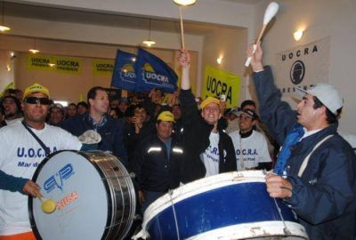 Pulti recibi� importante respaldo de la UOCRA a su precandidatura marplatense