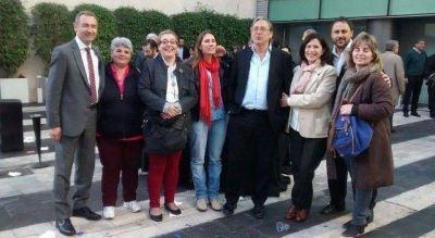Lenzi particip� del encuentro de mujeres con Scioli