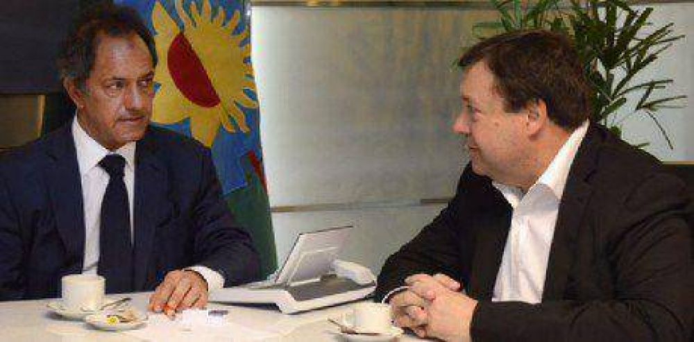 Weretilneck y Scioli analizaron la actualidad rionegrina y firmar�n acuerdo program�tico