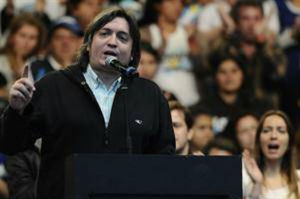M�ximo Kirchner critic� la 