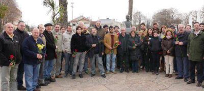 Los socialistas cerraron su campa�a homenajeando a Teodoro Bronzini 