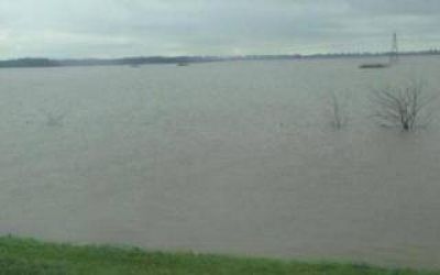 Ruta 9: Se hundi� el puente del R�o Areco y cortaron la Ruta 41