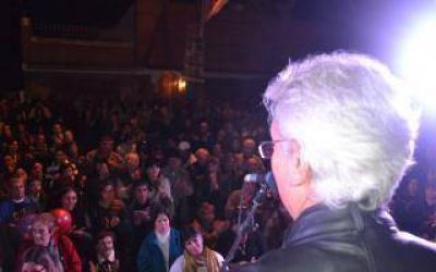 El Intendente Pascual cerr� la campa�a en General Villegas