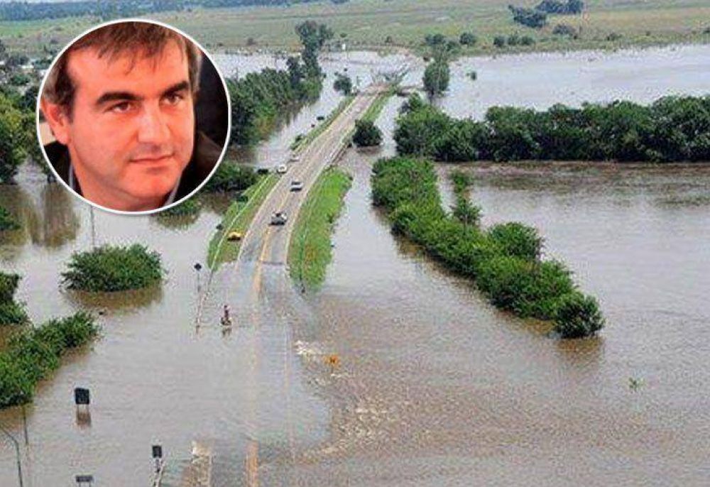 El intendente de Areco no quiere que suban fotos de las inundaciones