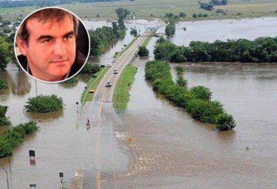 El intendente de Areco no quiere que suban fotos de las inundaciones