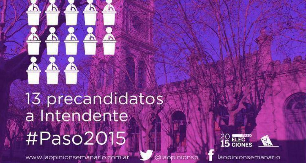 Paso 2015: En San Pedro, 13 precandidatos