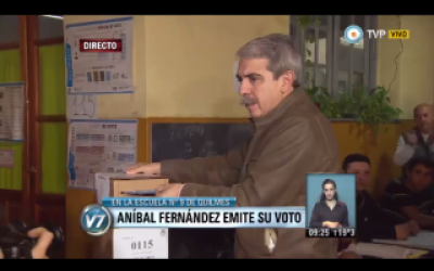 Vot� An�bal Fern�ndez: 