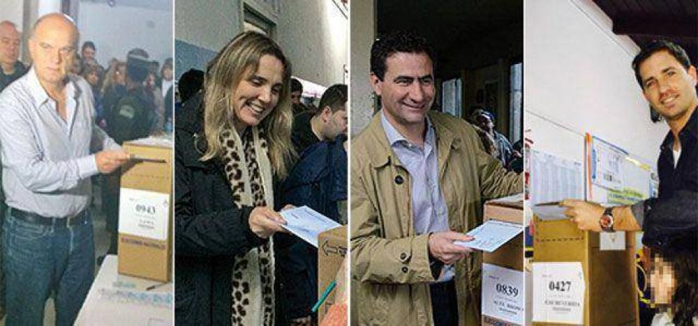 Precandidatos del PRO votaron en la Regi�n