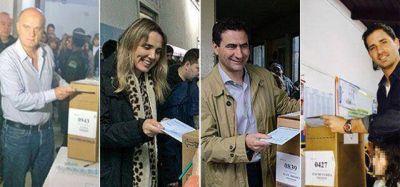 Precandidatos del PRO votaron en la Regi�n