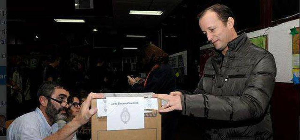 Mart�n Insaurralde vot� en Banfield