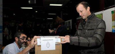 Mart�n Insaurralde vot� en Banfield
