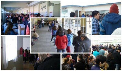 Cerraron las mesas pero quienes se encuentran en fila podr�n votar