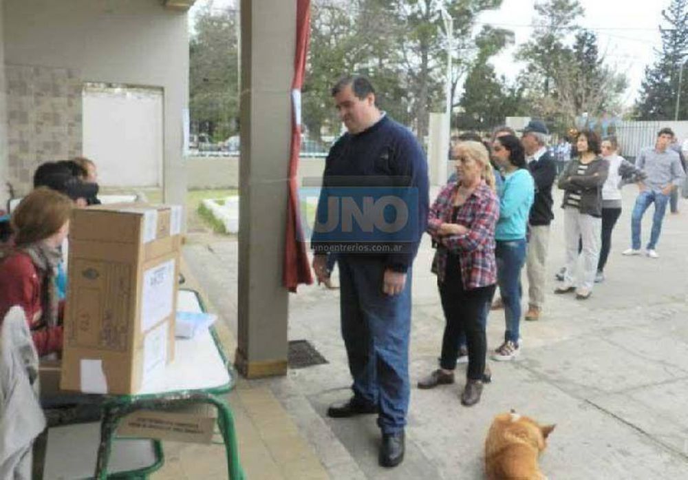 En Viale vot� el 80% del padr�n