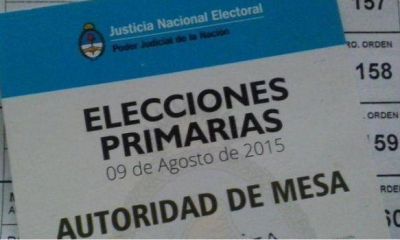Los datos oficiales de la elecci�n se dar�n a partir de las 22