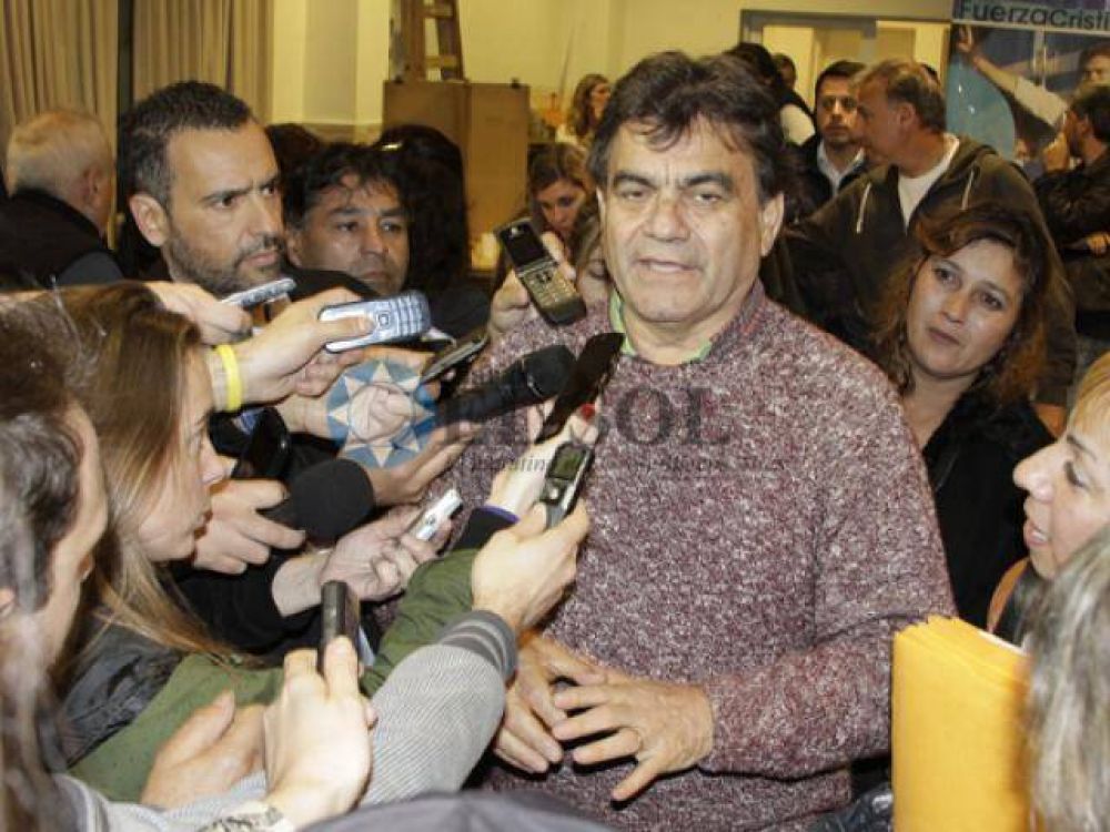 Guti�rrez llam� a la unidad del FpV