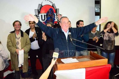 Un Lunghi emocionado agradeci� por el triunfo y pidi� redoblar esfuerzos para octubre