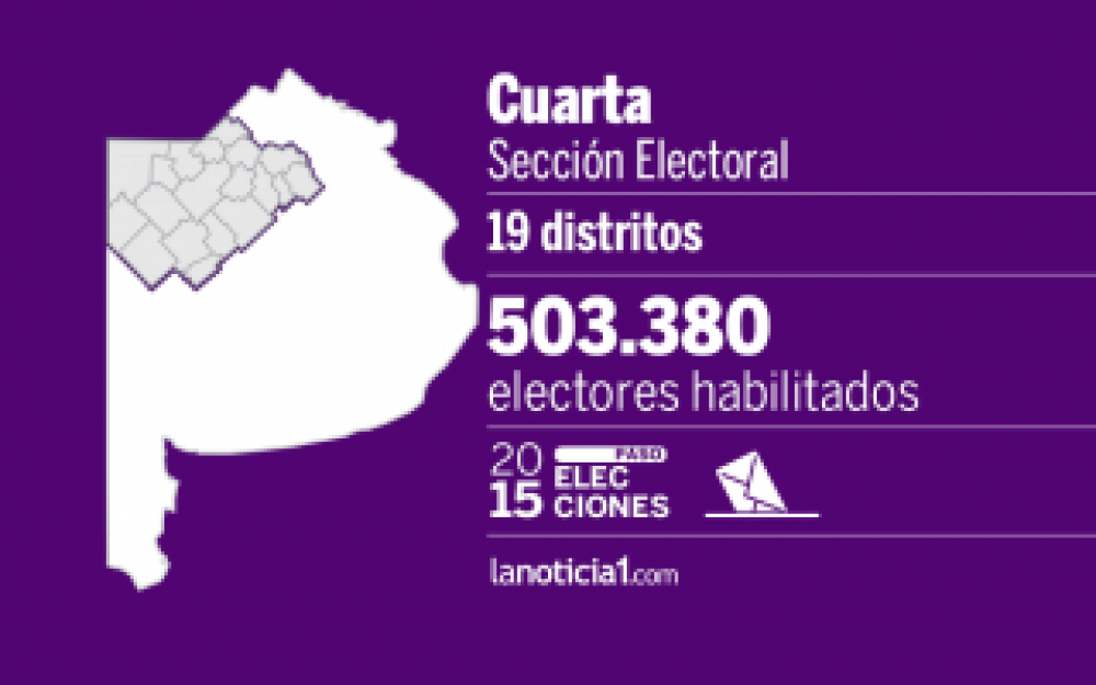 Elecciones Paso 2015: Primeros resultados oficiales en la cuarta seccin