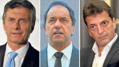 Presidenciales en Misiones: Scioli 57,47%, Macri 22,09% y Massa 14,69%