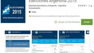 La aplicaci�n para seguir el recuento de votos en tiempo real