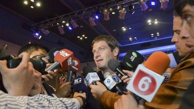 Urtubey se mostr� satisfecho por el triunfo de Scioli y David