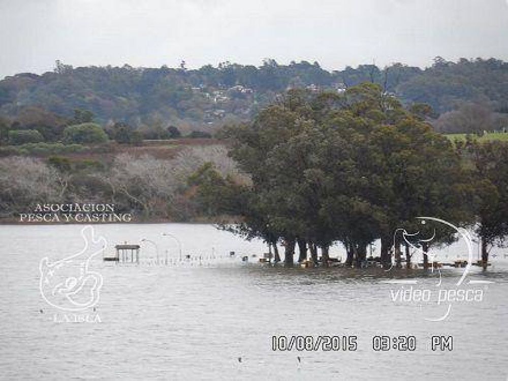 Secuelas del temporal en Laguna de los Padres