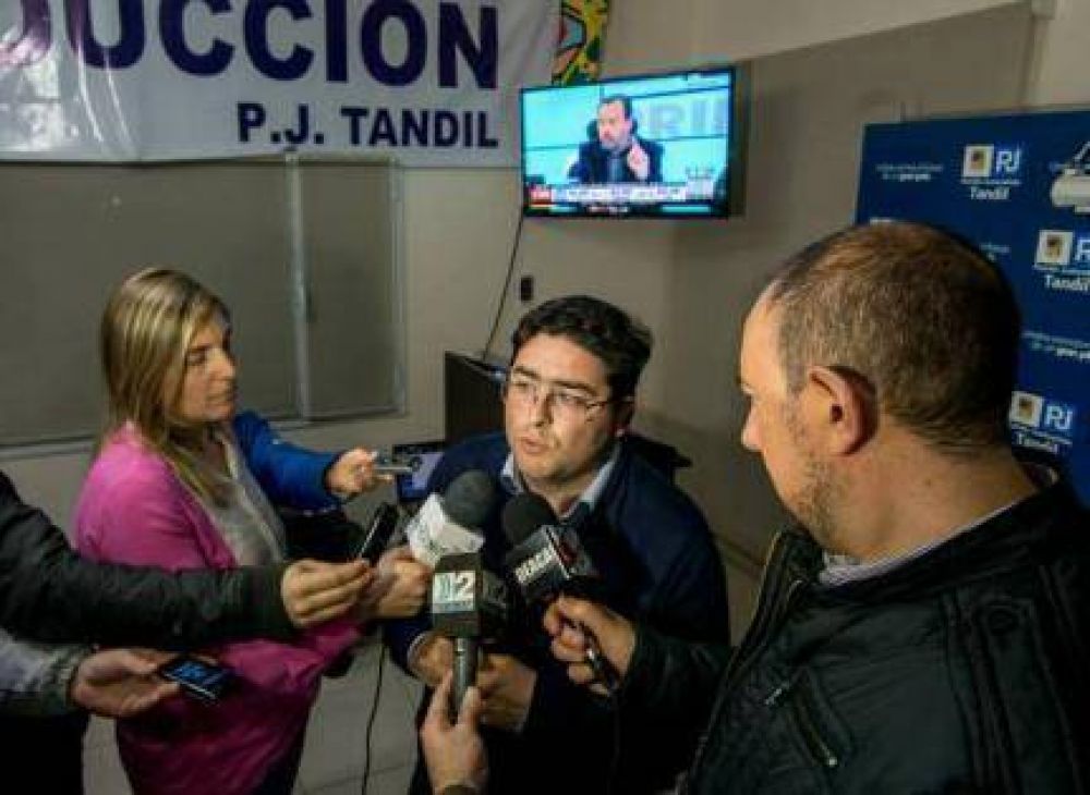Pablo Bossio, la cara de la oposici�n en Tandil