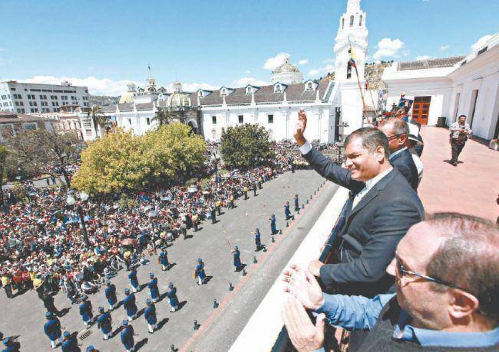 Rafael Correa minimiza el impacto del paro general convocado para el jueves