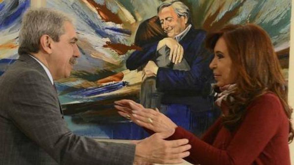 Scioli se mostr� con An�bal pero est� en duda el cara a cara con Cristina