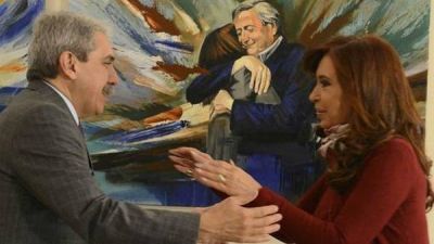Scioli se mostr� con An�bal pero est� en duda el cara a cara con Cristina