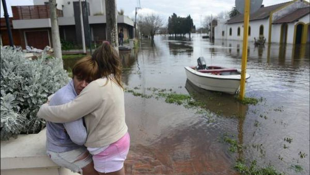 Una semana bajo el agua: hay 6 distritos inundados y m�s de 20 mil afectados
