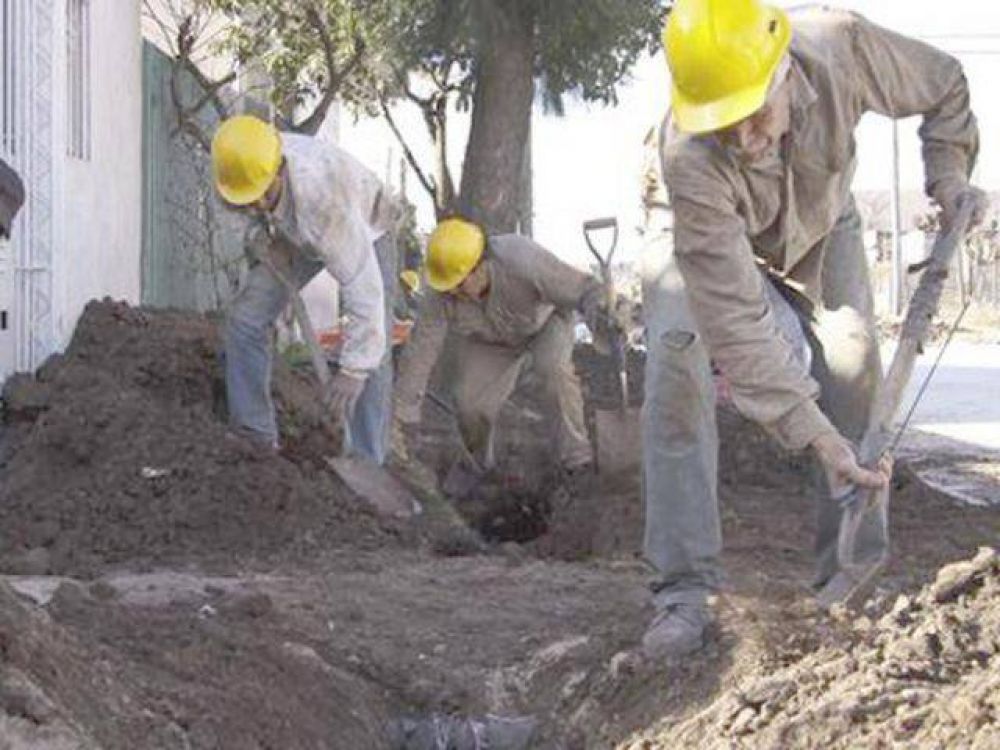 AySA hace mantenimiento