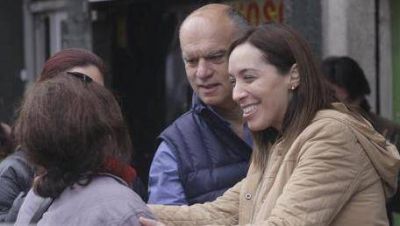 Envalentonada por su elecci�n, Vidal retom� la campa�a