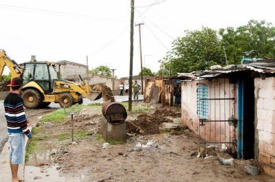 Zonas del interior provincial y barrios de Capital registraron da�os por las lluvias