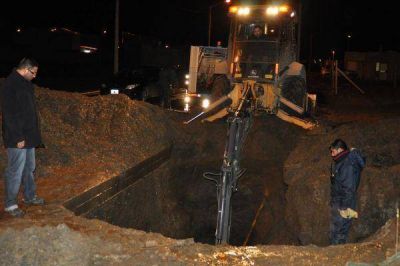 Se realizaron trabajos de reparaci�n de la red de agua en Chacra XIII