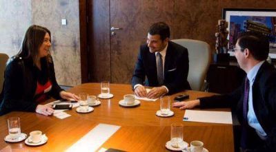 Bertone repas� con Galuccio el plan de inversiones de YPF en Tierra del Fuego