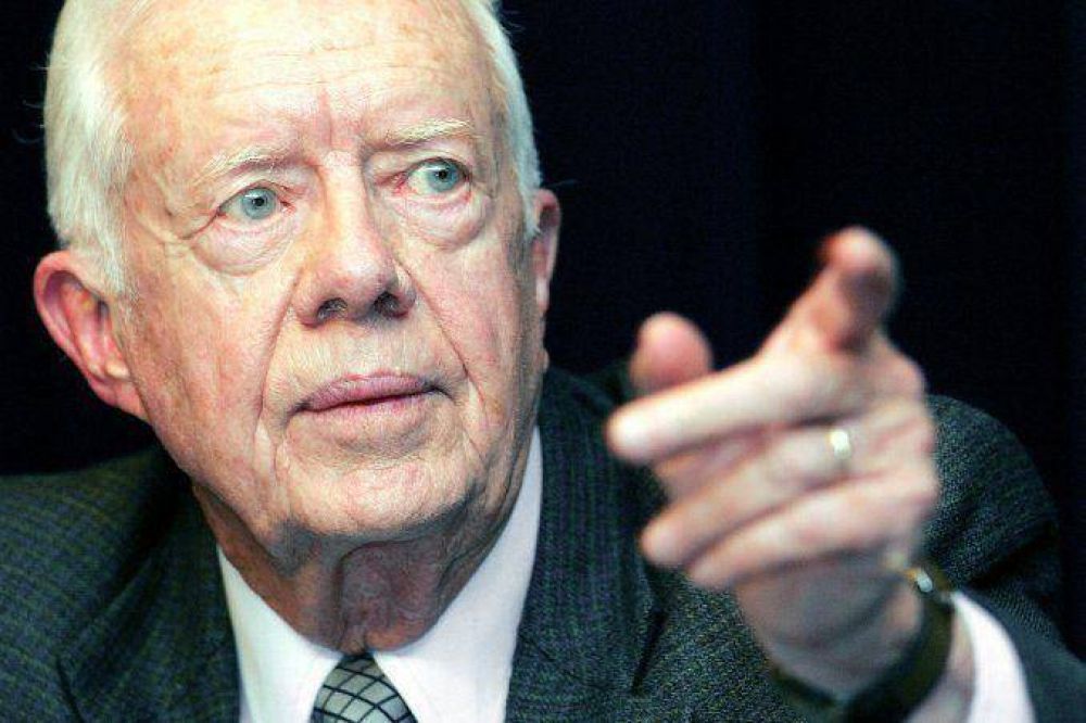 Preocupaci�n en Estados Unidos: Jimmy Carter padece c�ncer de h�gado