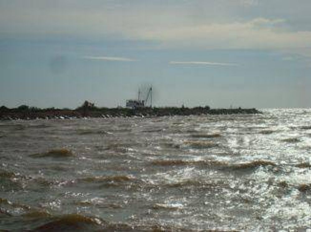 Angustia en la Ribera de Quilmes por el riesgo de sudestada