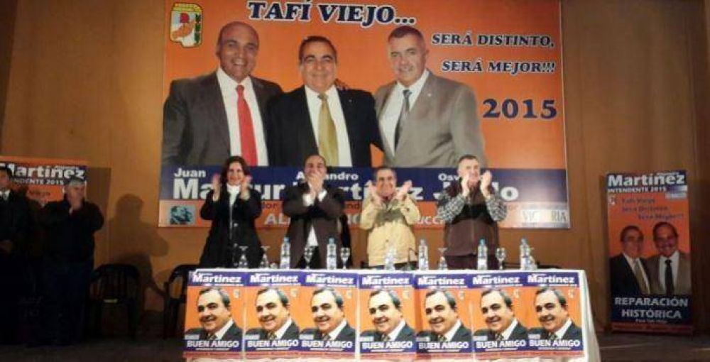 La f�rmula del FpV brind� su apoyo al candidato a intendente de Taf� Viejo