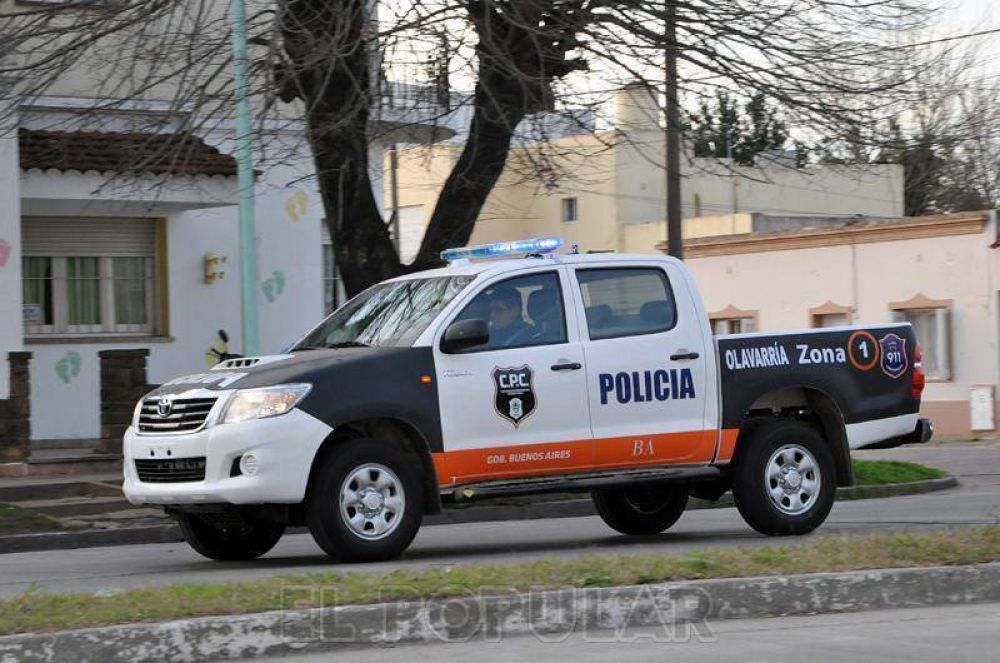 Granados llega para el lanzamiento de una nueva fuerza policial en Olavarra