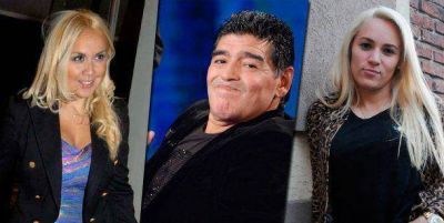 Diego Maradona llena de regalos a Roc�o Oliva, mientras Ver�nica Ojeda lo provoca desde Argentina