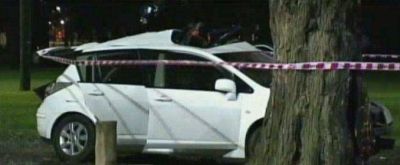 Accidente fatal en Palermo: dos j�venes muertos