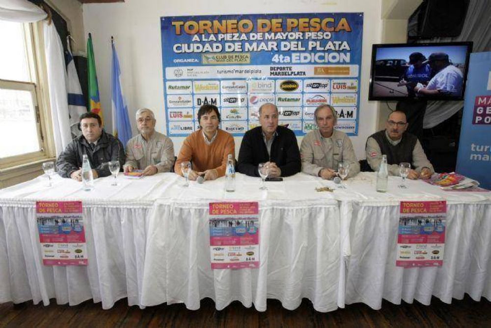 Presentaron la 4 edicin del Torneo de Pesca Ciudad de Mar del Plata