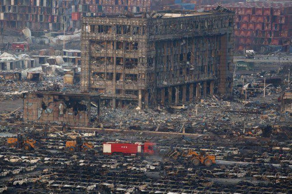 Los incendios y explosiones no paran en Tianjin