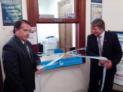 Inauguraron sucursal del servicio Provincia NET