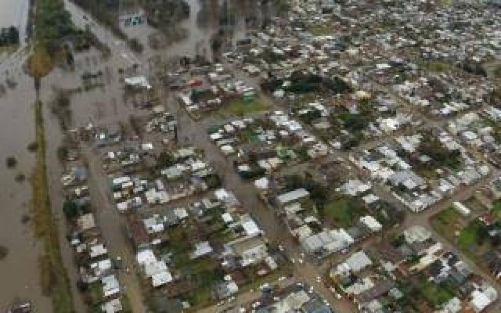 Inundaciones: Declararon Estado de Emergencia y Desastre en Arrecifes