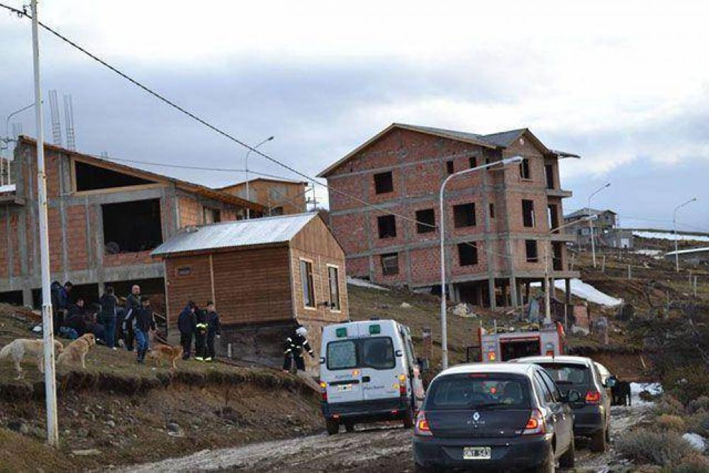 Murieron dos ni�os en un incendio
