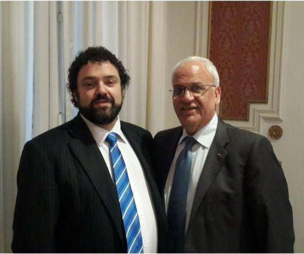 El Congreso Judío Latinoamericano se reunió con el secretario general de la OLP