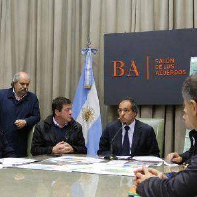 Scioli declar� la emergencia h�drica y Cristina sigue sin aparecer