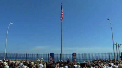 EEUU iz� su bandera en la embajada de La Habana despu�s de 54 a�os
