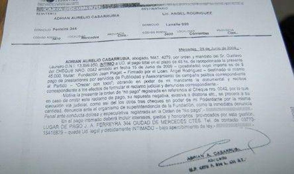 Quienes denuncian a �ngel Rodr�guez suben la apuesta y muestran las pruebas